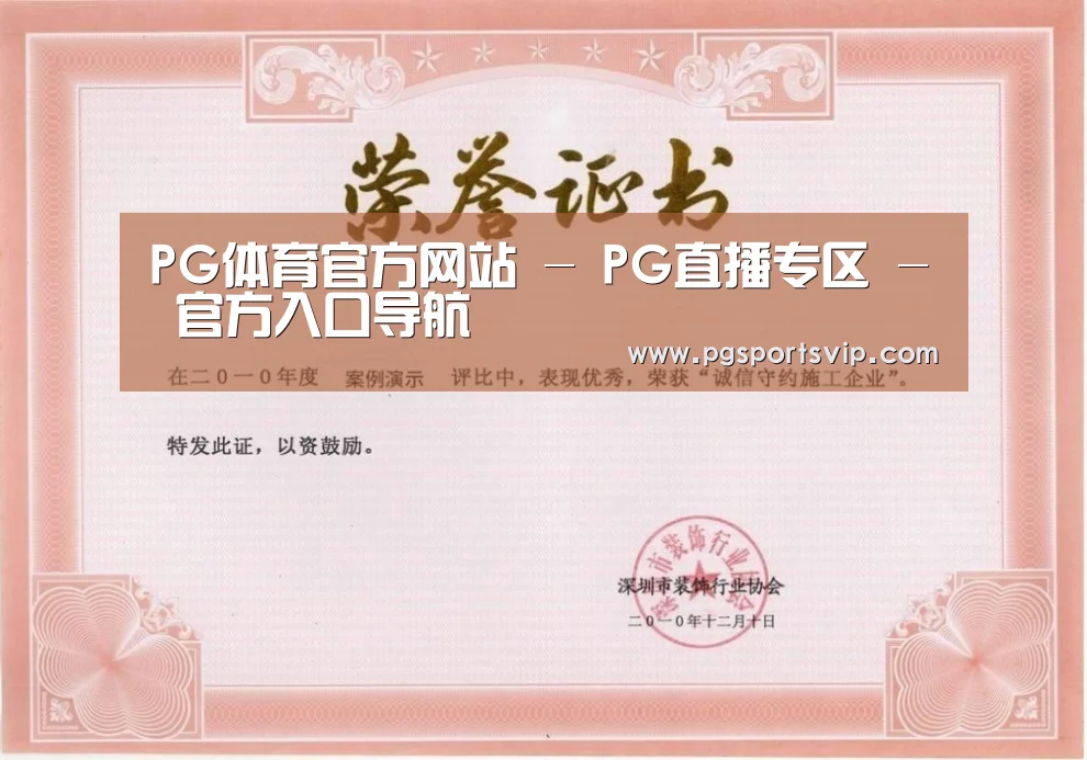 荣誉证书二(图1)